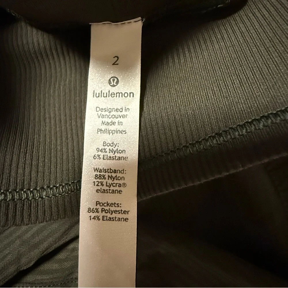 Lululemon Dance Studio Jogger Pants Dark Olive Green Sporty Active